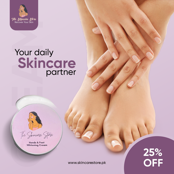 HAND AND FEET WHITENING CREAM