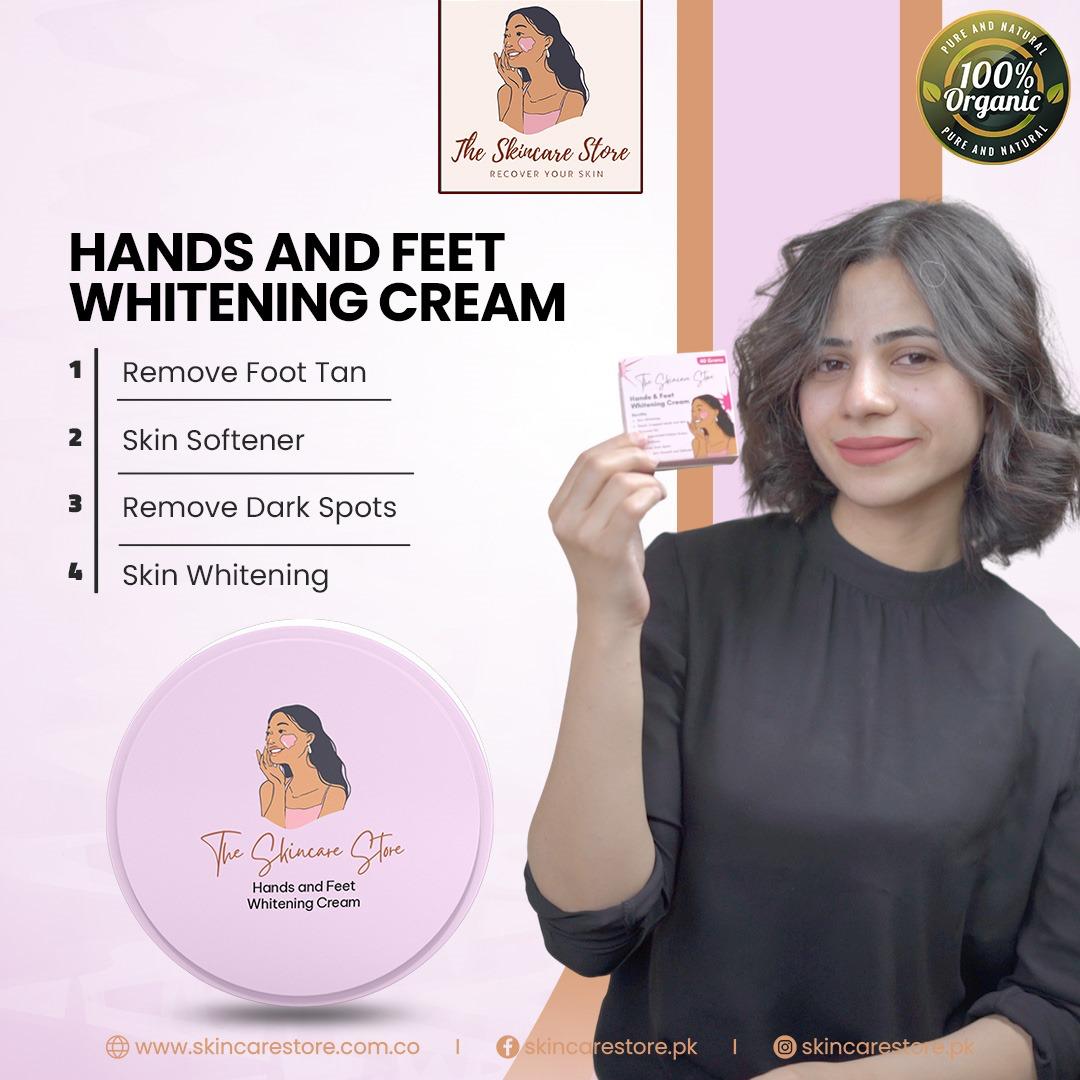 HAND AND FEET WHITENING CREAM